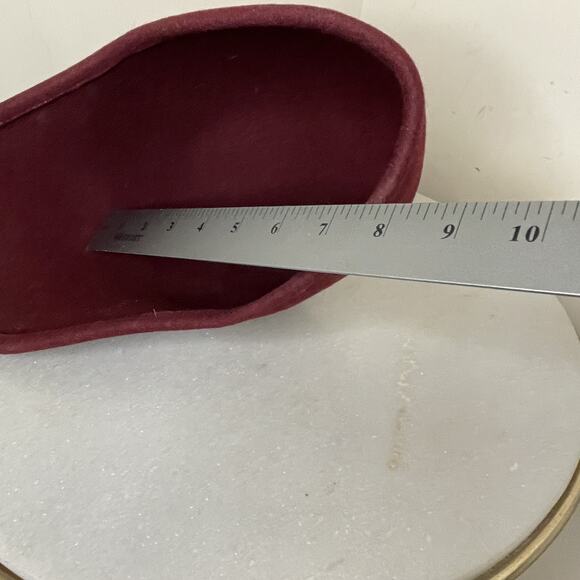 Laird Hatters Cranberry Maroon Wool Duckbill Cap Hat Equestrian England Women Sm main image 11